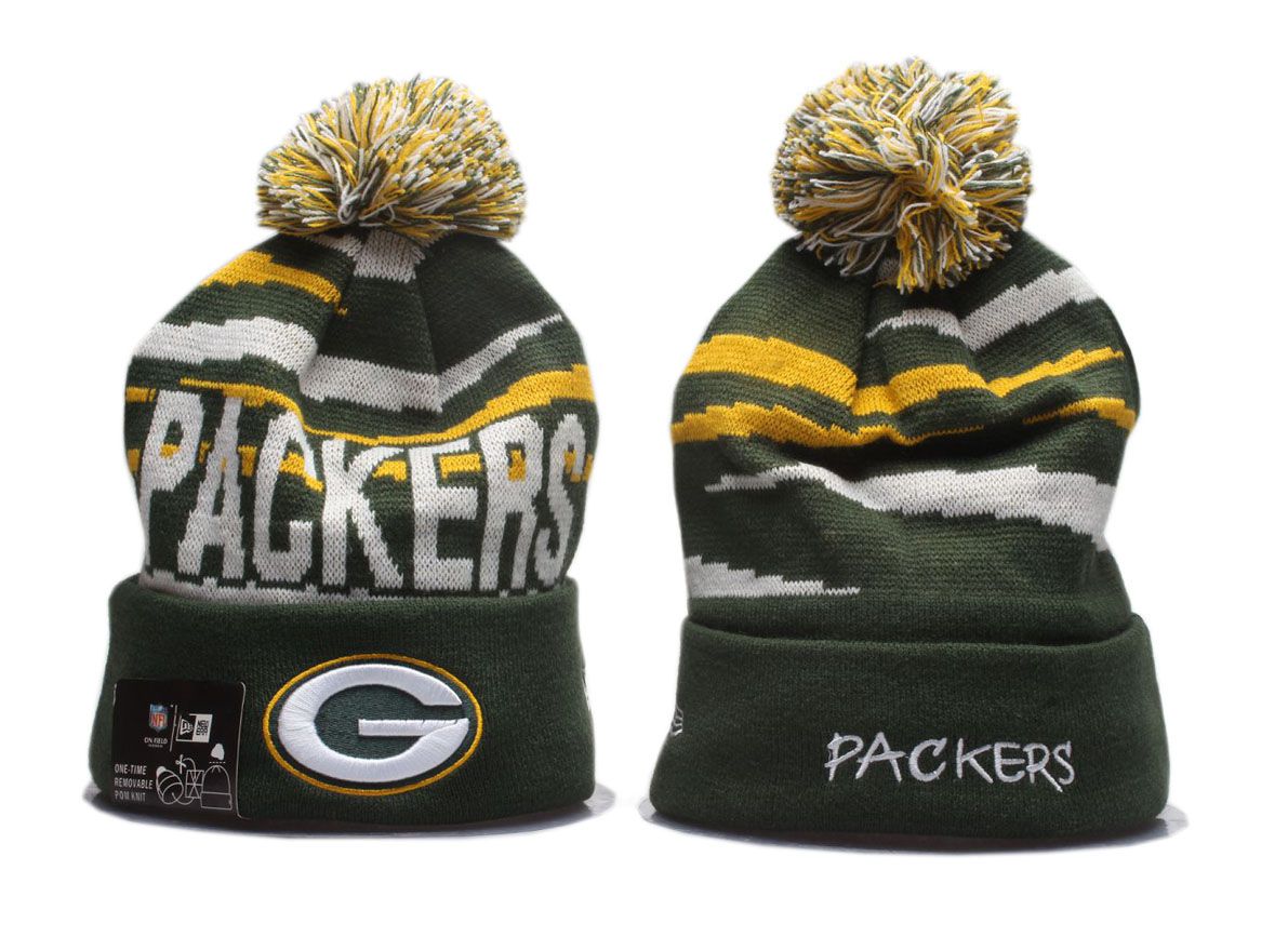 2023 NFL Green Bay Packers beanies ypmy7